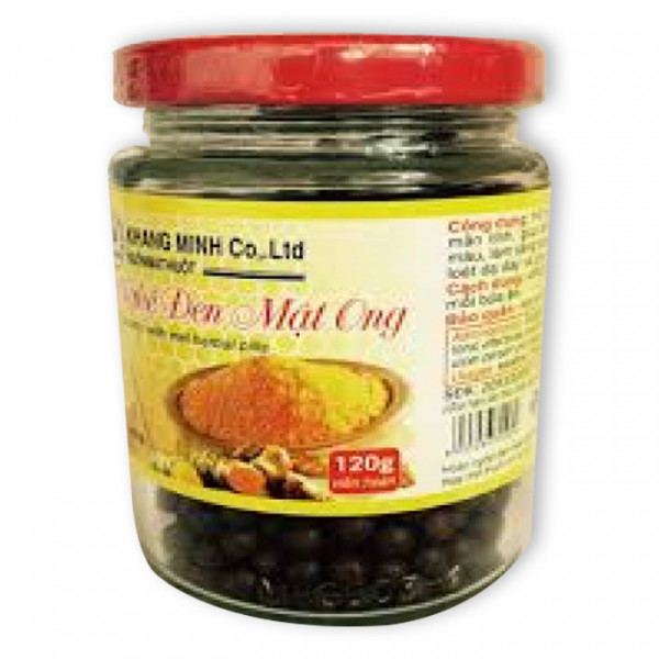 Hoàn Nghệ Đen Mật Ong - Khang Minh (C120Gr)