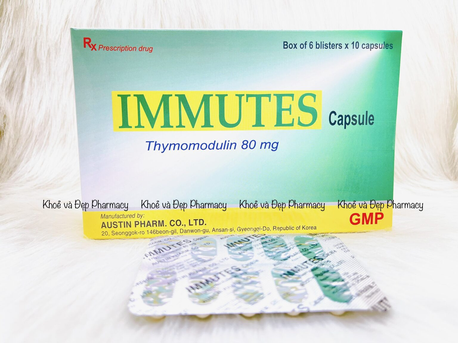 Immutes Hàn Quốc (thymomodulin 80mg) H/30v