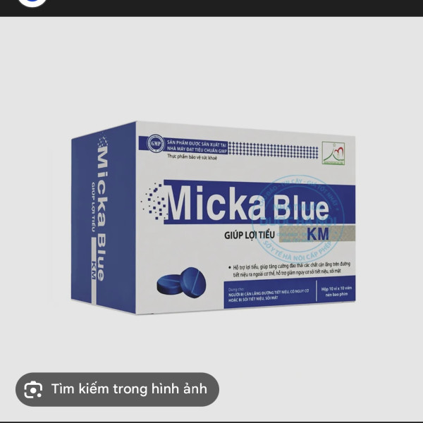 Micka Blue Khánh Minh ( 10 Vỉ X 10 Viên)