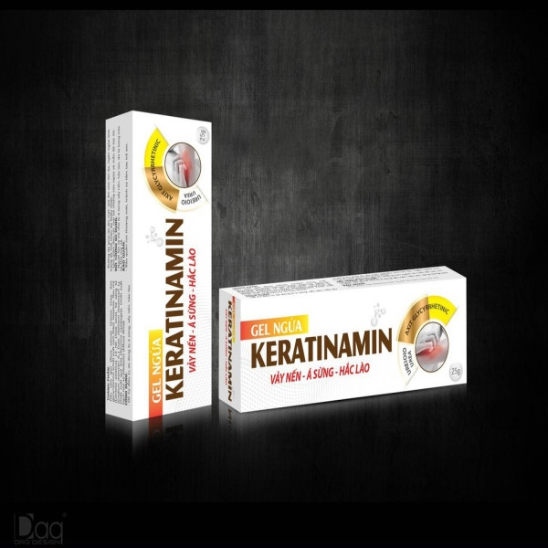 Gel Ngứa Keratinamin Vảy Nến- Á Sừng- Hắc Lào (T/25G)