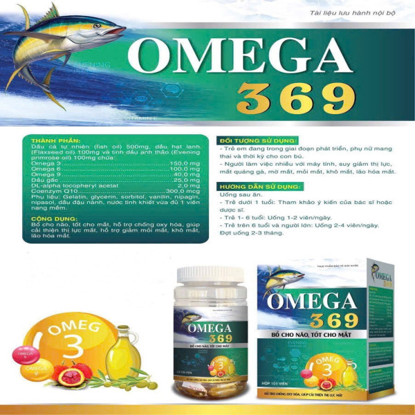 Omega 369 Lọ 100 Viên Th