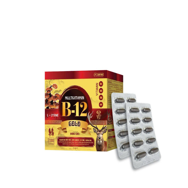 B12 Gold Th Hộp (10 Vỉ X 10 Viên)