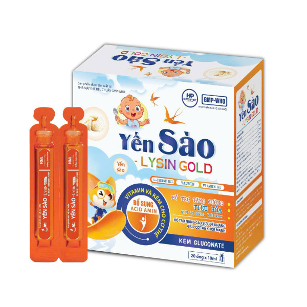 Yến Sào Lysin Gold Ống Th ( 20 Ống X 10Ml)