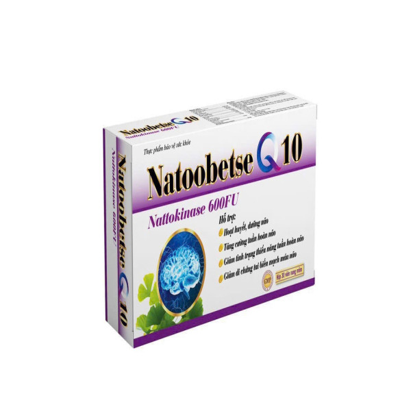 Natoobetse Q10 (3 Vỉ X 10 Viên) Nội