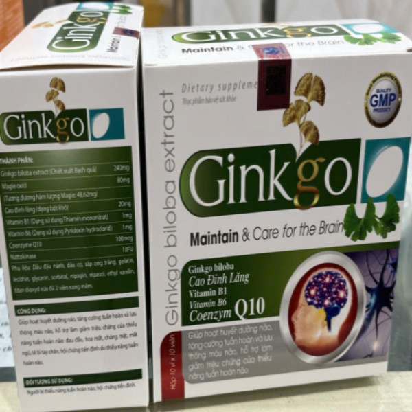 Ginko Md Xanh (10 Vỉ *10 Viên)