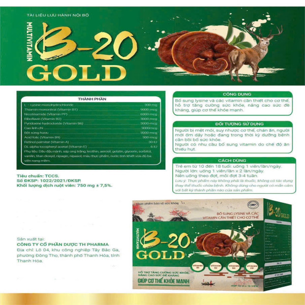 20B Gold Xanh Th