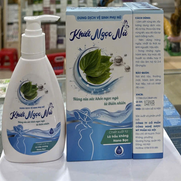 Dung dịch vệ sinh Khiết Ngọc Nữ ( Chai 150Ml)