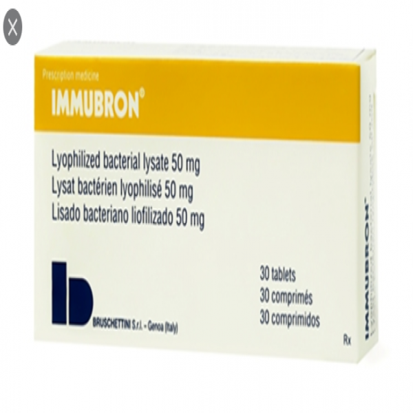 Immubron 50Mg Tablets _Bruschettini Italy (H30V)