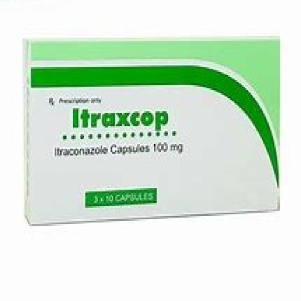 Itraxcop 100Mg (Itraconazole 100Mg) _Ấn (H3 Vỉ X 10V)