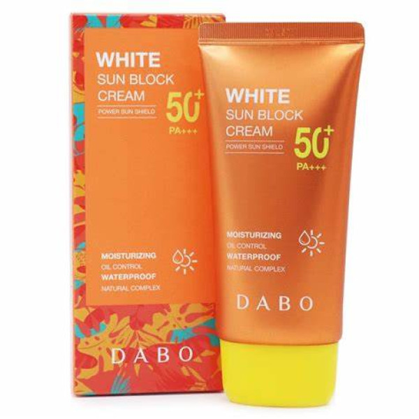 Kem Chống Nắng Dabo 50+ Hàn Quốc (Tuýp70Ml) Cam