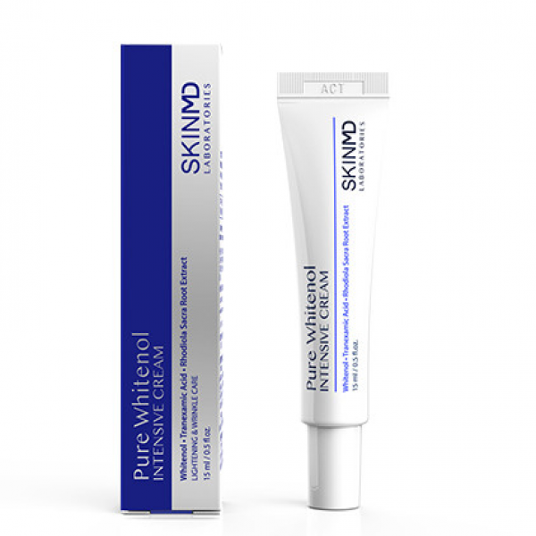 Kem Trị Nám Và Tái Tạo Da Skinmd Pure Whitenol Intensive Cream (Tuýp15Ml)