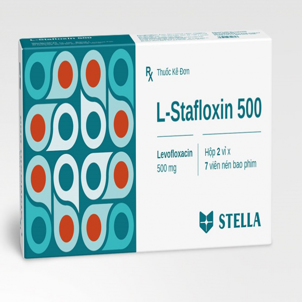 L-Stafloxin 500Mg (Levofloxacin 500Mg) _Stella (H2Vỉ X 7V)
