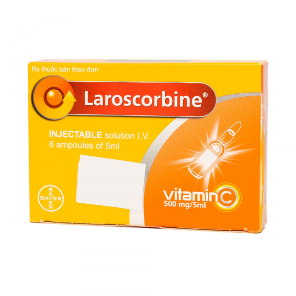 Laroscorbine Tiêm 500Mg5Ml Bayer (H6Ống5Ml)