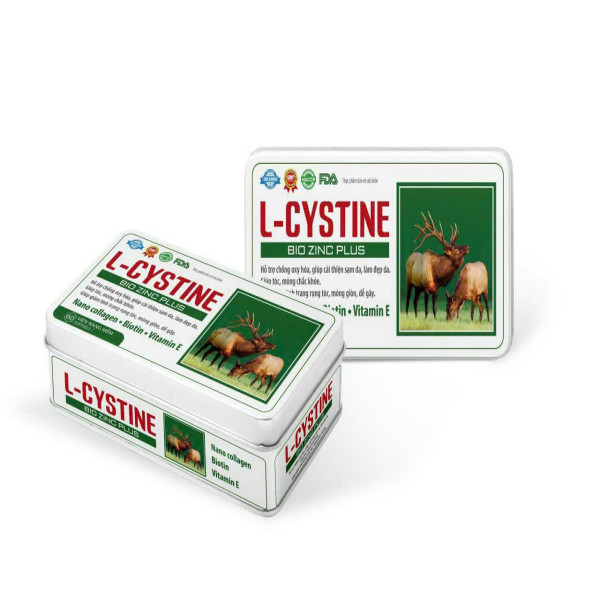 Lcystine Nano Collagen _Hộp Sắt (H60V) K60