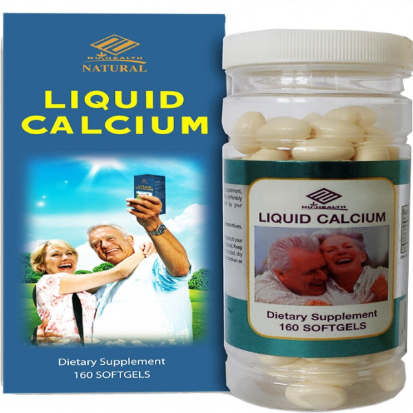 Liquid Calcium Nu-Helth _Mỹ (Lọ160V)