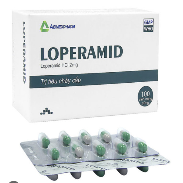 Loperamid 2Mg _Agimexpham (H10Vỉ X 10V)