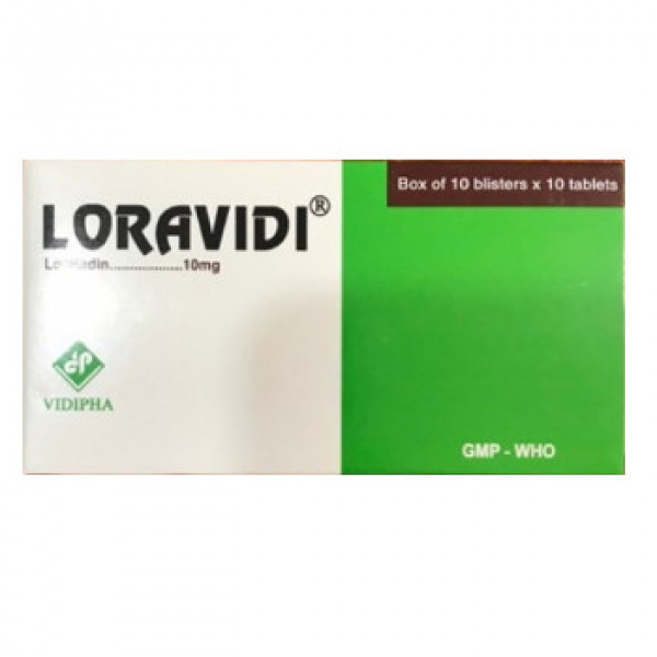 Loravidi 10Mg (Loratadin ) _Vidipha (H100V)