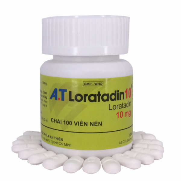 A.t Loratadin 10Mg (Lọ100V)