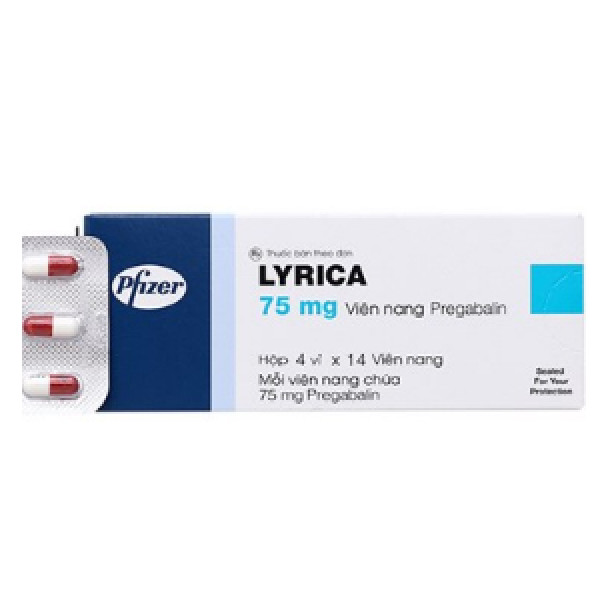 Lyrica 75Mg (Pregabalin) _Pfizer (H/4 Vỉ X14V)