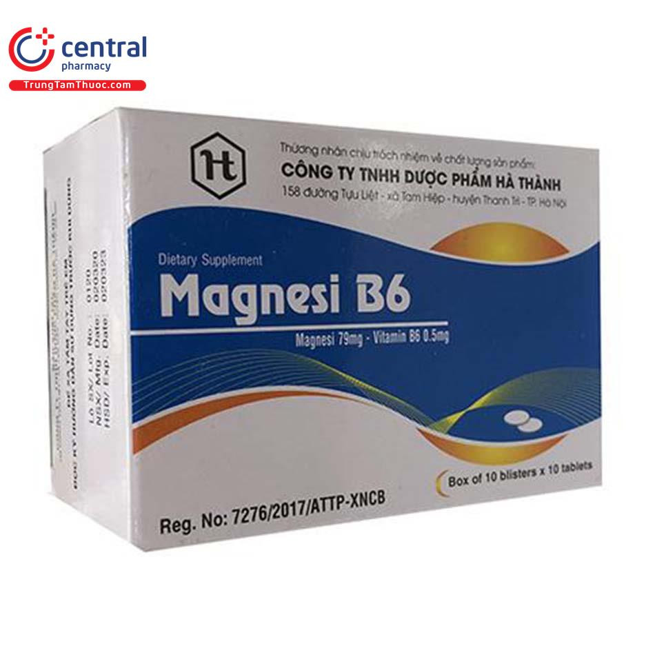Magnesi B6 Hà Thành (H/100viên)