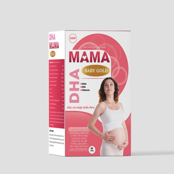 Bổ Bầu Mama Dha Hồng Đậm (Bong Bóng) (Lọ30V)