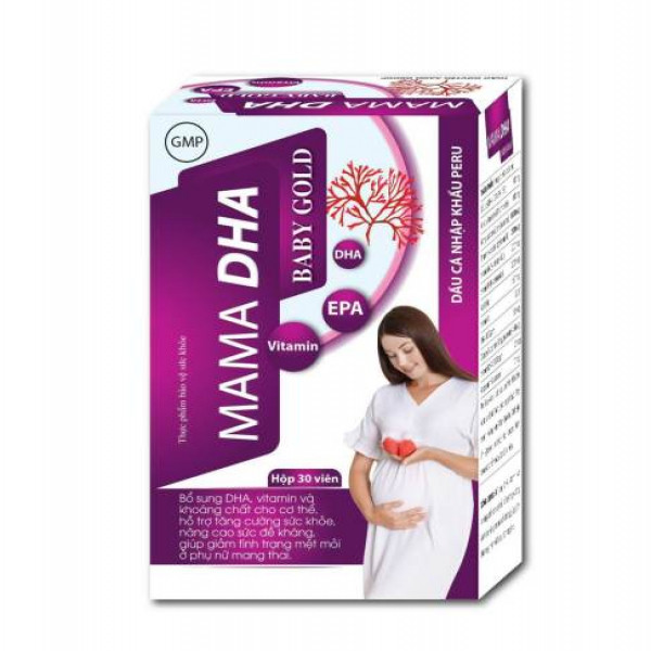 Bổ Bầu Mama Dha Tím Baby Gold (H30V)
