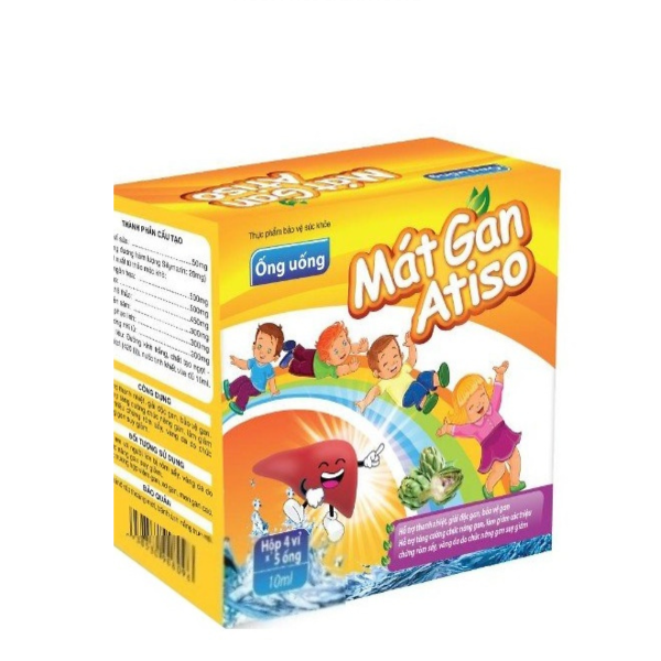 Bổ Gan Ống Mát Gan Actiso Vàng Halifa (Hộp20 Ống)