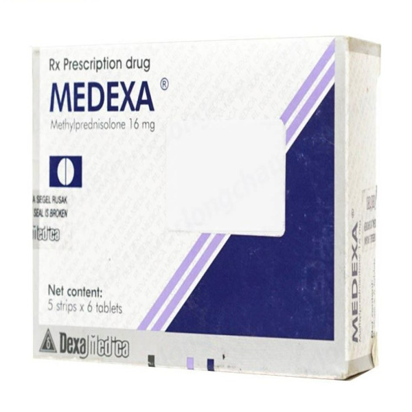 Medexa 16Mg Ngoại _Indonesia (Hộp5 Vỉ X 6 Viên)