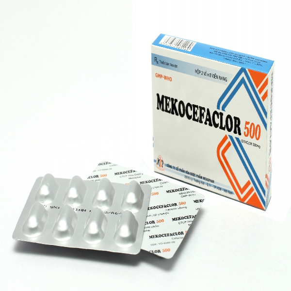 Mekocefaclor Cefaclor 500Mg Mekophar (H16V)