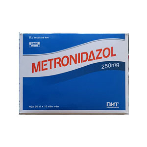 Metronidazol 250Mg Hà Tây (H50Vỉ X 10V)