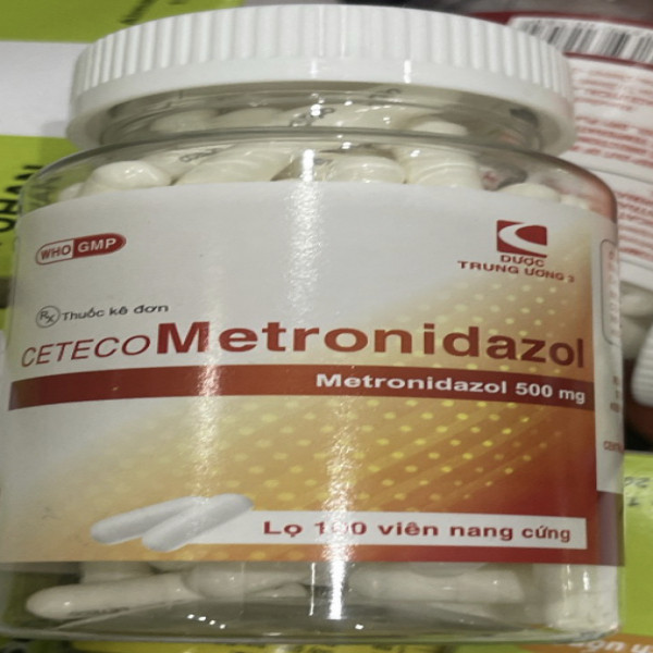 Metronidazol 500Mg _ Tw3 Nang (L100V)