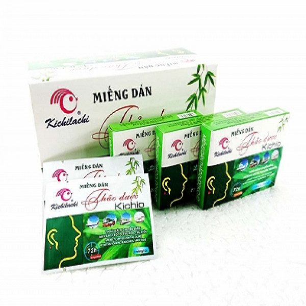 Miếng Dán Say Xe Thảo Dược Kichio (H24M)