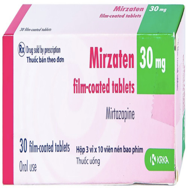 Miraten 30Mg (Mirtazapine 30Mg) _Krka (H30V)