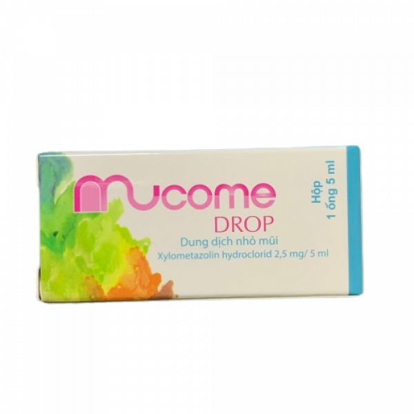 Mucome Drop Trẻ Em Nắp Hồng (L5Ml)