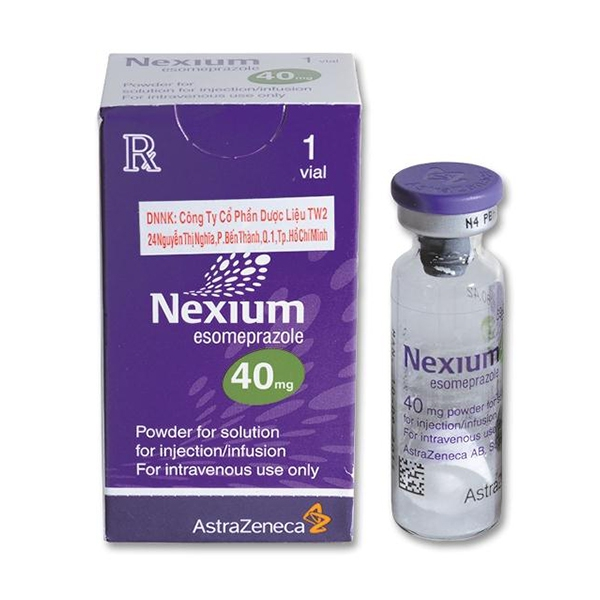 Nexium Esomeprazole 40Mg Inj. Astrazeneca (H/1Lọ+1O)