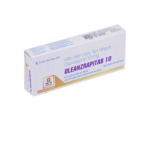 Oleanzrapitab 10 Sunpharma (H/50V)
