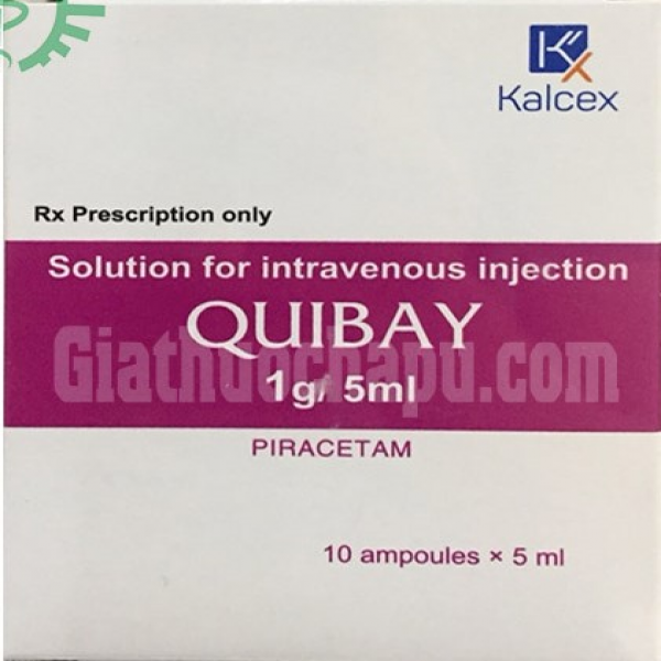 Quibay Piracetam 1G/5Ml Kalcex (H/10O/5Ml)