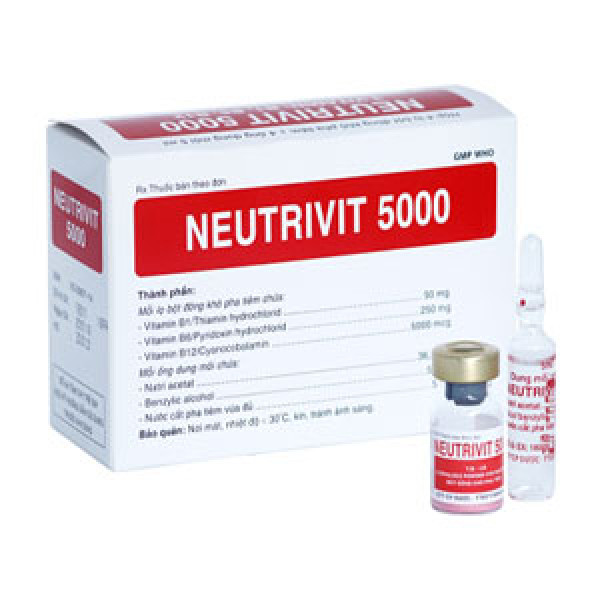 Neutrivit 5000 Tiêm Bình Định (H/4 Lọ+4 Ố)