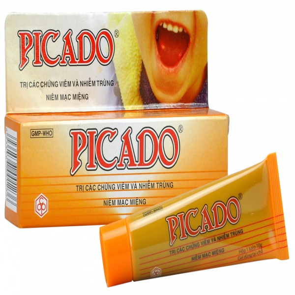 Nhiệt Miệng Picado (Tuýp10Gr)