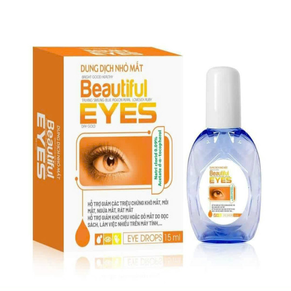 Nhỏ Mắt Beautyful Eyes _Cam, Ht (Lọ15Ml)