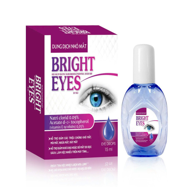 Nhỏ Mắt Bright Eyes Hồng _Ht (Lọ15Ml)
