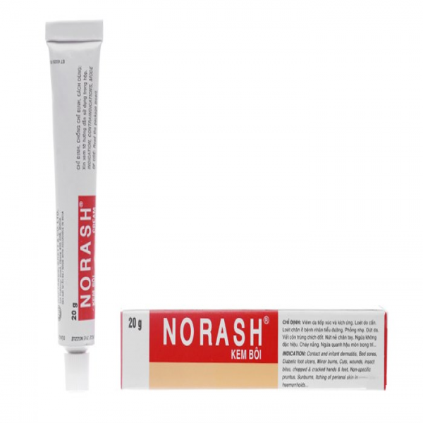 Norash Cream Kem Bôi Trĩ (Tuýp20Gr)