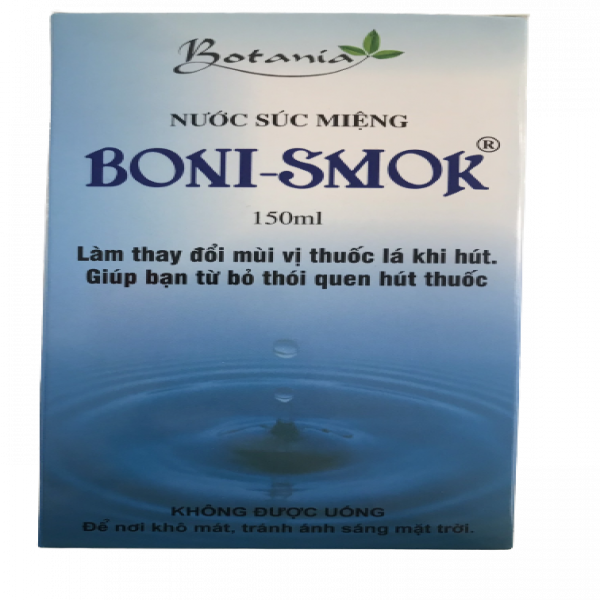 Nước Súc Miệng Boni-Smok Botania (C150Ml)