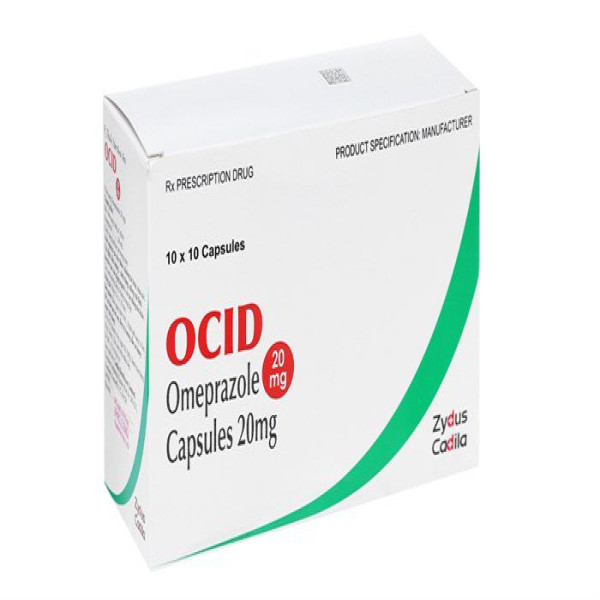 Ocid 20Mg (Omeprazole) _Ấn (Hộp10 Vỉ X 10V)