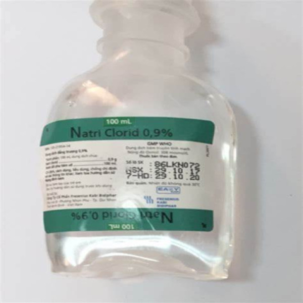 Muối Truyền Nacl 0,9% 100Ml _Kabi (Chai/100Ml)