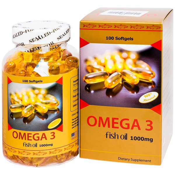Omega 3 Fish Oil 1000Mg Sirio Pharma (H100V)