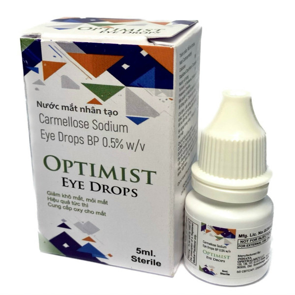 Optimist Nước Mắt Nhân Tạo _Ấn (Lọ5Ml) (Trắng)