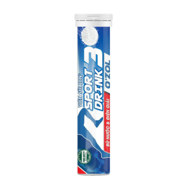 Sủi Sport Drink 3G Alpha (Cọc/10T/20V) D4.27 Full Hóa Đơn