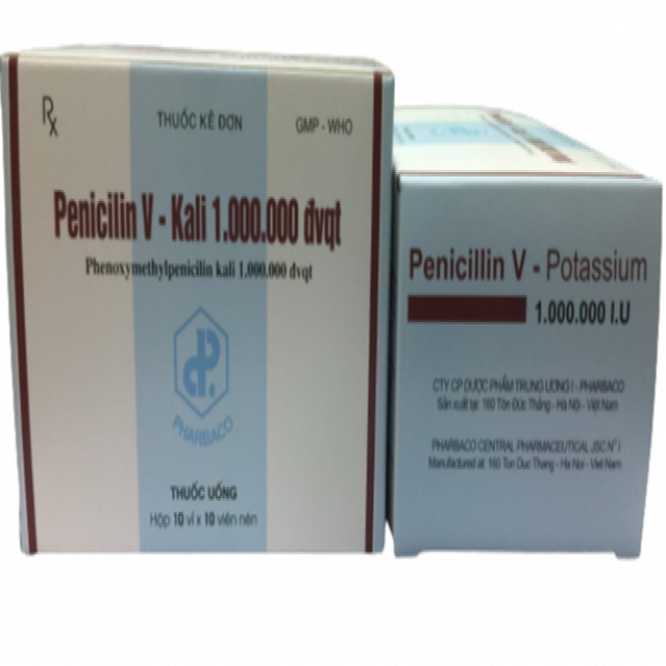 Penicilin V Kali 1.000.000 Iu Pharbaco (H100V)