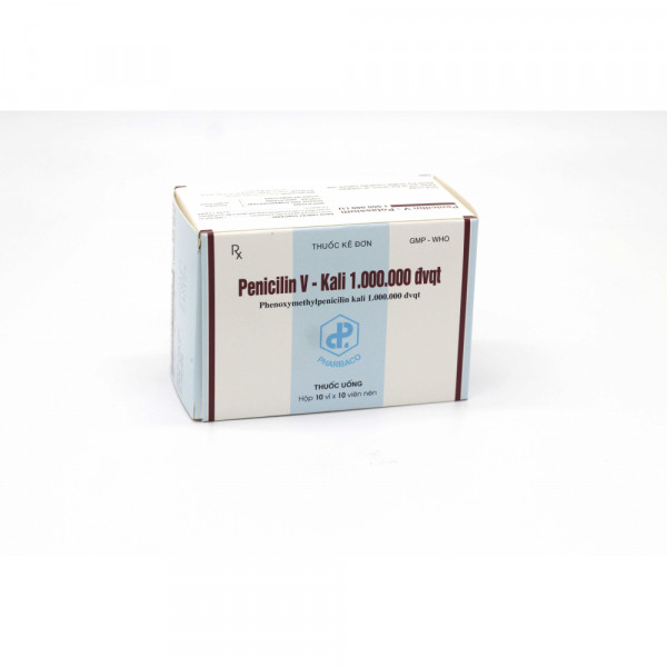 Penicilin V Kali 1.000.000 Iu Pharbaco Tw1 (H100V)